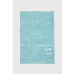BOSS prosop din bumbac Plain Aruba Blue 40 x 60 cm imagine