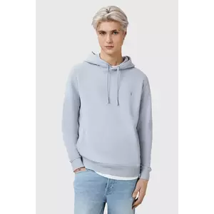 AllSaints hanorac de bumbac RAVEN OTH HOODY cu glugă, uni, M003NZ imagine