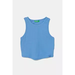 United Colors of Benetton top din bumbac pentru copii 31H3CH01F imagine