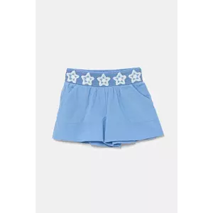 United Colors of Benetton pantaloni scurți din bumbac pentru copii cu imprimeu, 47JKG902U imagine