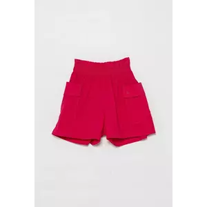United Colors of Benetton pantaloni scurți copii culoarea roz, neted, 4L2VC903S imagine