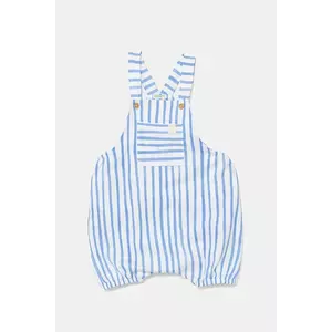 United Colors of Benetton salopete bebeluși din bumbac 35ZEAT011 imagine