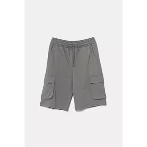 United Colors of Benetton pantaloni scurti din bumbac talie reglabila imagine