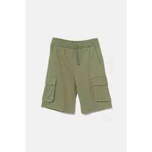 United Colors of Benetton pantaloni scurti din bumbac talie reglabila imagine