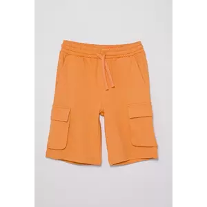 United Colors of Benetton pantaloni scurti din bumbac talie reglabila imagine