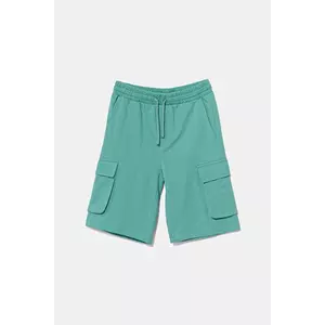 United Colors of Benetton pantaloni scurti din bumbac talie reglabila imagine