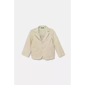 United Colors of Benetton sacou de in pentru copii culoarea bej, 23WBCW00A imagine