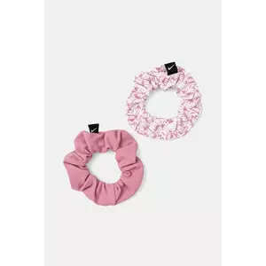 Nike elastice de par 2-pack culoarea roz, N.101.2763.631.OS imagine