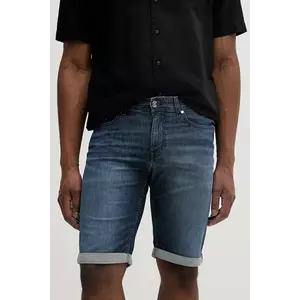 Karl Lagerfeld pantaloni scurți jeans culoarea bleumarin, 552833.265820 imagine
