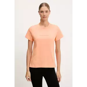 Helly Hansen tricou din bumbac CORE femei, culoarea portocaliu, 54591 imagine