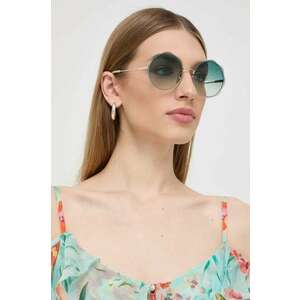 Chloé ochelari de soare femei, culoarea auriu CH0202S imagine