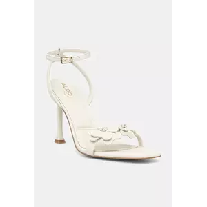 Aldo sandale de piele DAISYLILY culoarea bej, 13965245 imagine