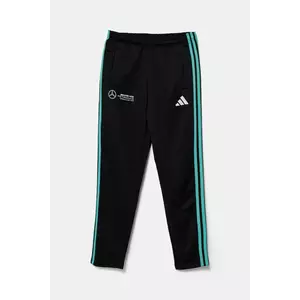 adidas Performance pantaloni de trening pentru copii MER DNA culoarea negru, cu imprimeu, JV5431 imagine