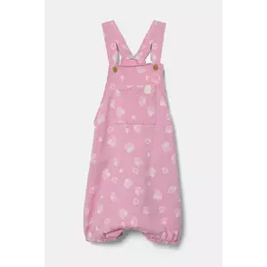 United Colors of Benetton salopetă bebeluși din bumbac 35ZEAT011 imagine