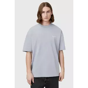 AllSaints tricou din bumbac UNDERGROUND culoarea negru, cu imprimeu, M071PB imagine