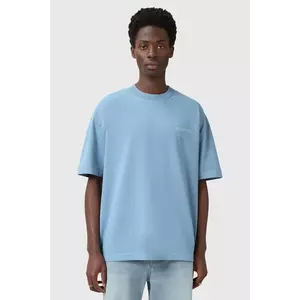 AllSaints tricou din bumbac UNDERGROUND culoarea negru, cu imprimeu, M071PB imagine