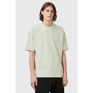 AllSaints tricou din bumbac UNDERGROUND culoarea negru, cu imprimeu, M071PB imagine