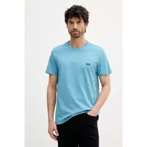 BOSS tricou din bumbac culoarea violet, uni, 50531401 imagine