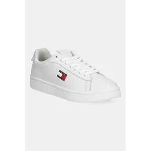Tommy Jeans sneakers din piele ARCHIVE' 98 culoarea albă, EN0EN02815 imagine