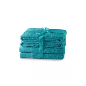 set de prosoape 6-pack culoarea turcoaz imagine