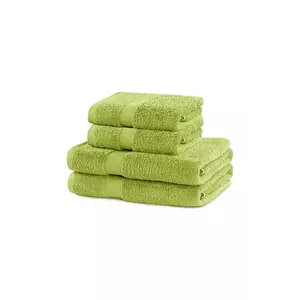 set de prosoape 4-pack culoarea verde imagine