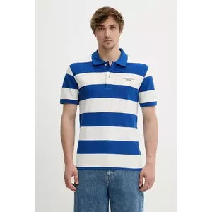 Marc O'Polo polo de bumbac culoarea violet, cu imprimeu, 5000005949 imagine