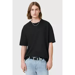 AllSaints tricou din bumbac SONNY culoarea negru, uni, M007JC imagine