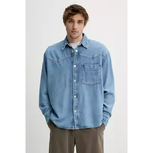 Won Hundred cămașă jeans cu guler clasic, relaxed, 3651-15152 imagine