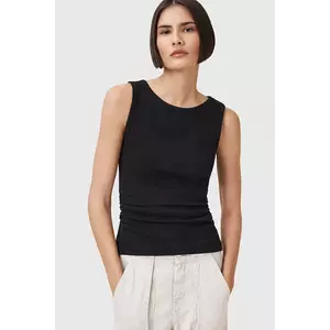 AllSaints top din bumbac KATARINA culoarea negru, W192JC imagine