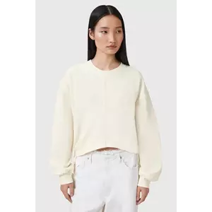 AllSaints hanorac de bumbac MIRA culoarea bej, uni, W214JC imagine