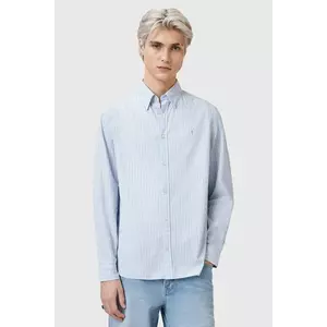 AllSaints cămașă din bumbac SAINT cu guler clasic, relaxed, M087SC imagine
