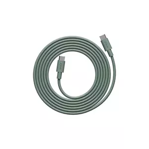 Avolt cablu de încărcare usb Cable 1 / USB-C to USB-C / 2 m culoarea verde imagine