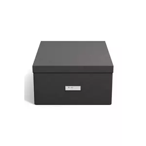 Bigso Box of Sweden cutie de depozitare XL culoarea negru imagine