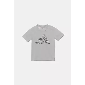 adidas tricou de antrenament culoarea gri, JI6107 imagine