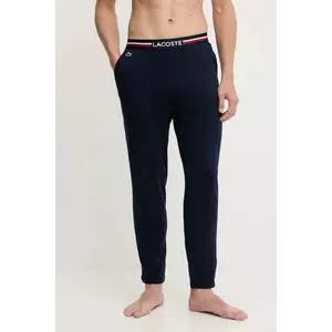 Lacoste pantaloni de pijama culoarea bleumarin, uni, 3H3461 imagine