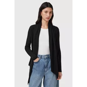 AllSaints cardigan din amestec de lână HARPER culoarea negru, light, W052KC imagine