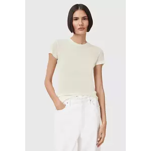 AllSaints tricou JUNE culoarea bej, W182JC imagine