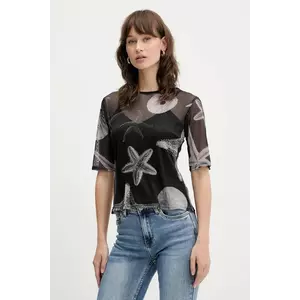 Never Fully Dressed tricou culoarea negru, NFDTO1757 imagine