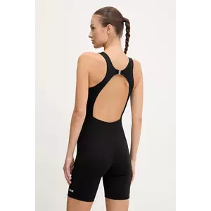 Casall salopetă culoarea negru, cu decolteu rotund, 25002 imagine