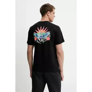 Rip Curl tricou din bumbac DAZED culoarea negru, modelator, 0OFMTE imagine