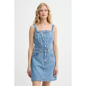 Levi's rochie ICONIC BUTTON THRU DRESS mini, mulată, 001WE imagine