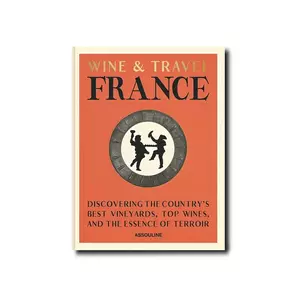 Assouline carte Wine & Travel France by Enrico Bernardo, English culoarea portocaliu imagine