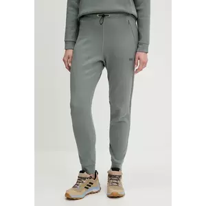 Helly Hansen pantaloni de trening HP TECH culoarea verde, neted, 34492 imagine