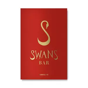 Assouline carte Swans Bar By Assouline, English culoarea rosu imagine