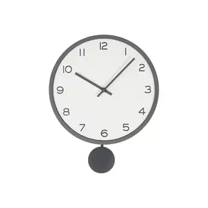 Bizzotto ceas de perete Bayron culoarea gri imagine