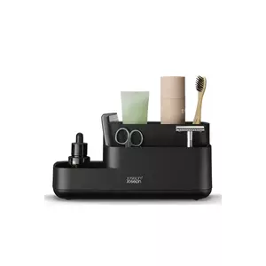 Joseph Joseph organizator de baie EasyStore L culoarea negru imagine
