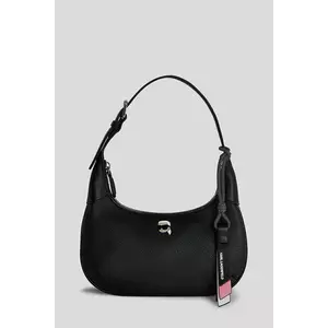 Karl Lagerfeld geantă IKON GRAINY culoarea negru, A3W30107 imagine