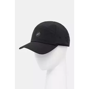 Mammut sapca culoarea negru, uni, 1191-01671 imagine