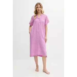 Dkny cămașă de noapte culoarea violet, YI10054 imagine