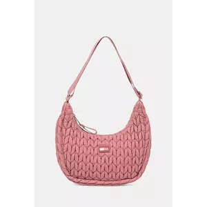 Tommy Jeans geantă culoarea roz, AW0AW17546 imagine